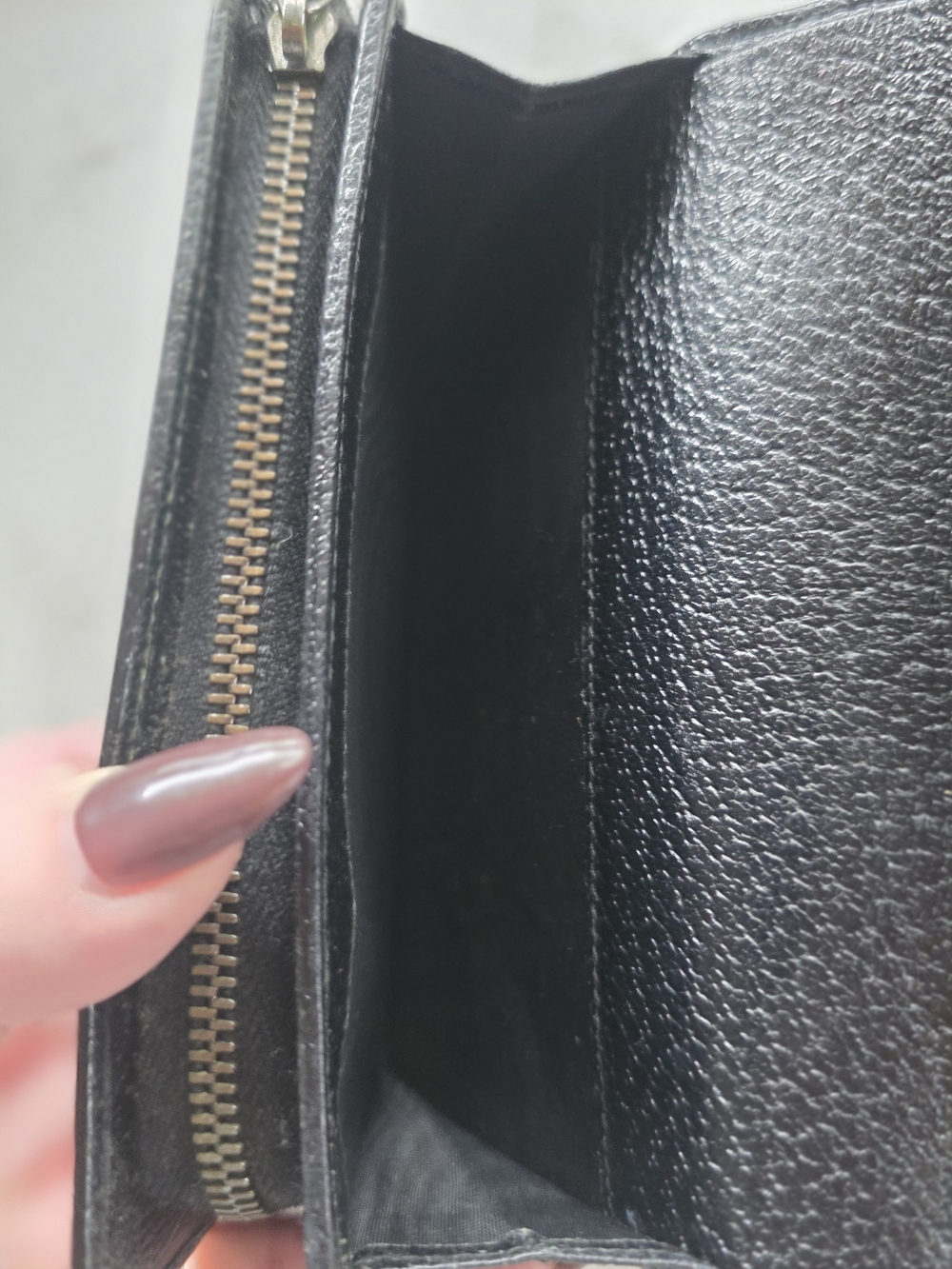 Gucci Black GG Monogram Canvas Leather Wallet Continental Bifold - Picture 5 of 13